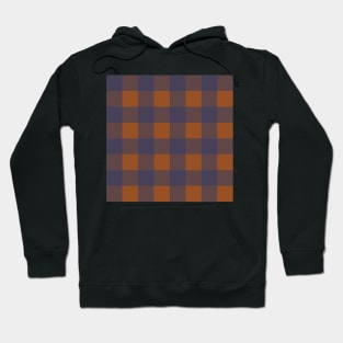 Little Critter Plaid - Brown and Navy Hoodie